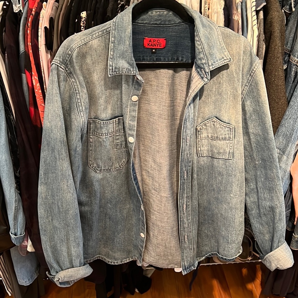 A.P.C Kanye denim shirt jacket